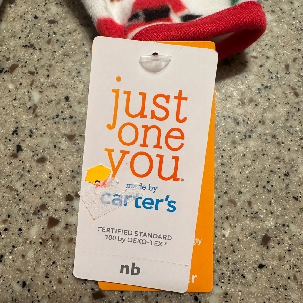 Carter’s Newborn My First Christmas Sleeper NWT