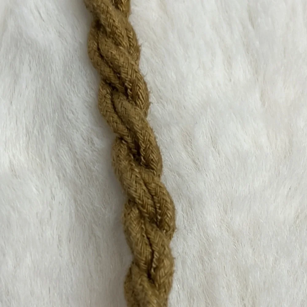 Crosstree lane cotton purse with twisted crossbody strap very boho