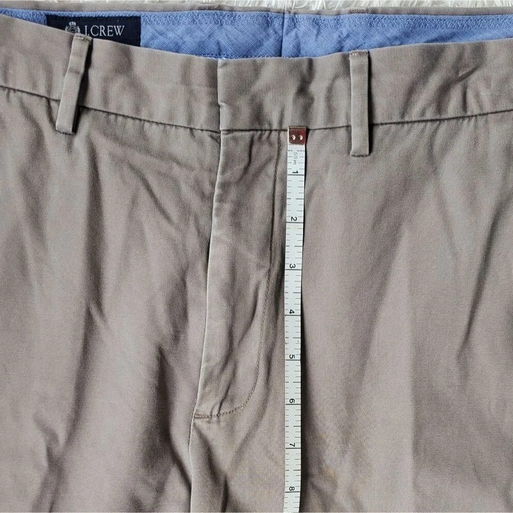 Mens J.Crew Classic Fit Khaki Chino Pants