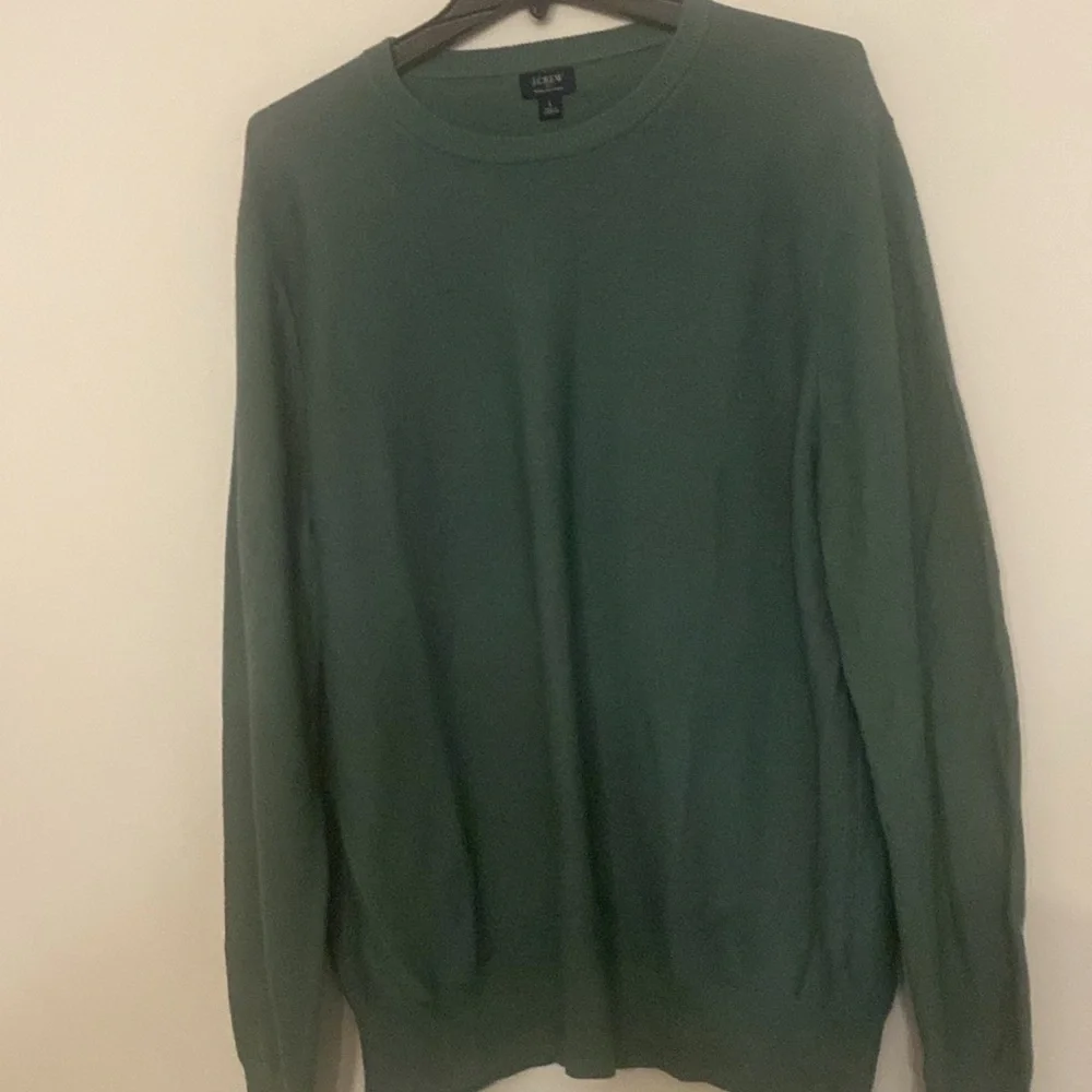 J. Crew Essential Cotton Crew Neck Sweater Classic Comfort