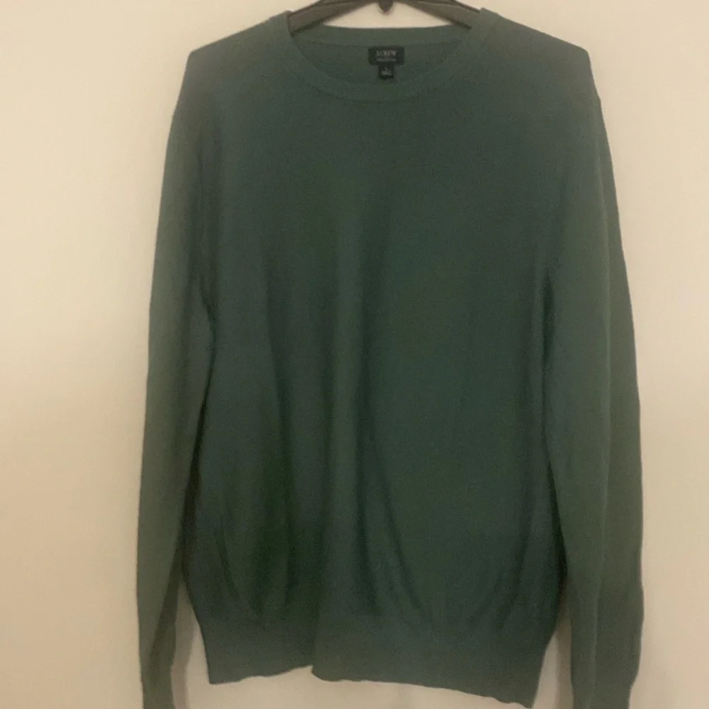 J. Crew Essential Cotton Crew Neck Sweater Classic Comfort