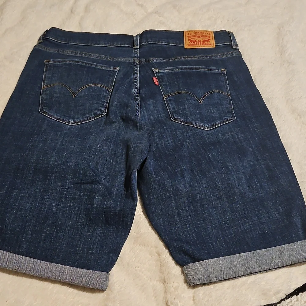 Levi's Dark Blue Women's Shorts Nwot