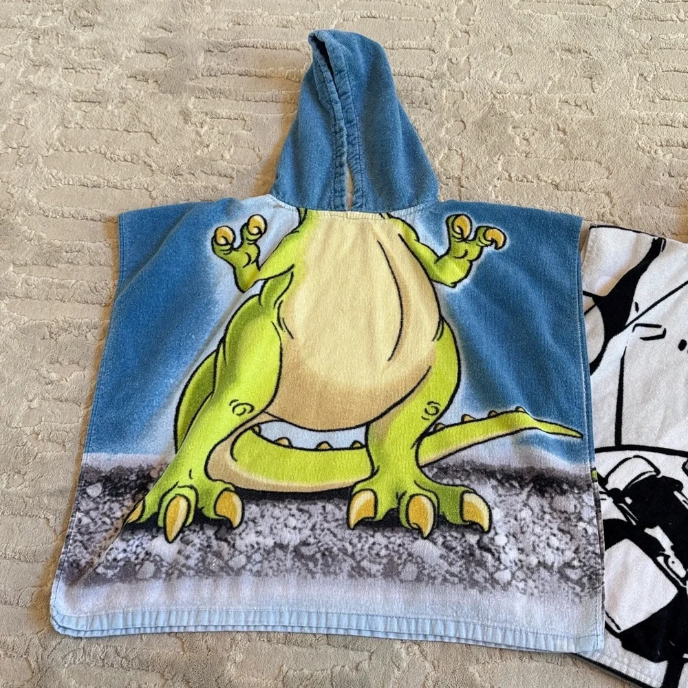 Kids Star Wars & Dinosaur Hooded Towels