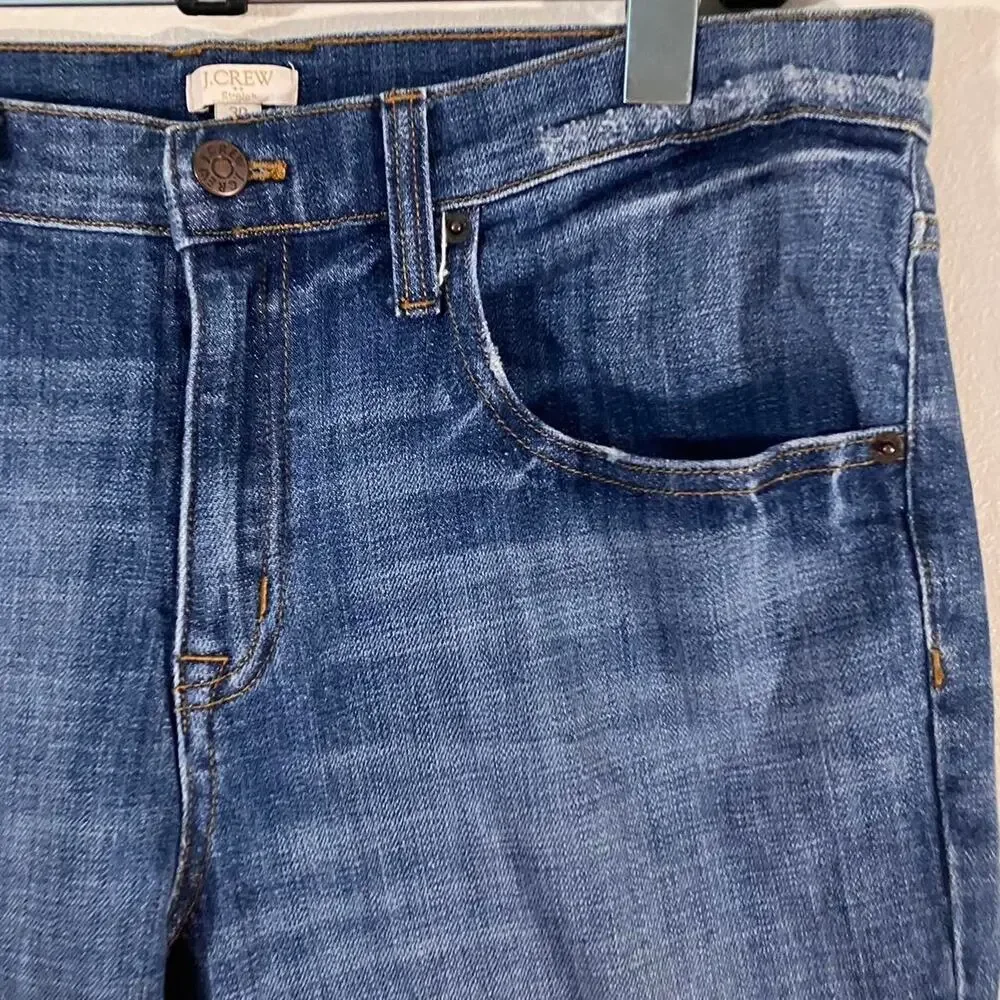 J. Crew Jeans‎ Medium Wash Slim Fit Stretch Denim
