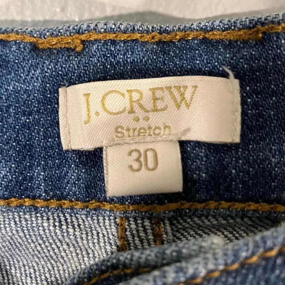 J. Crew Jeans‎ Medium Wash Slim Fit Stretch Denim