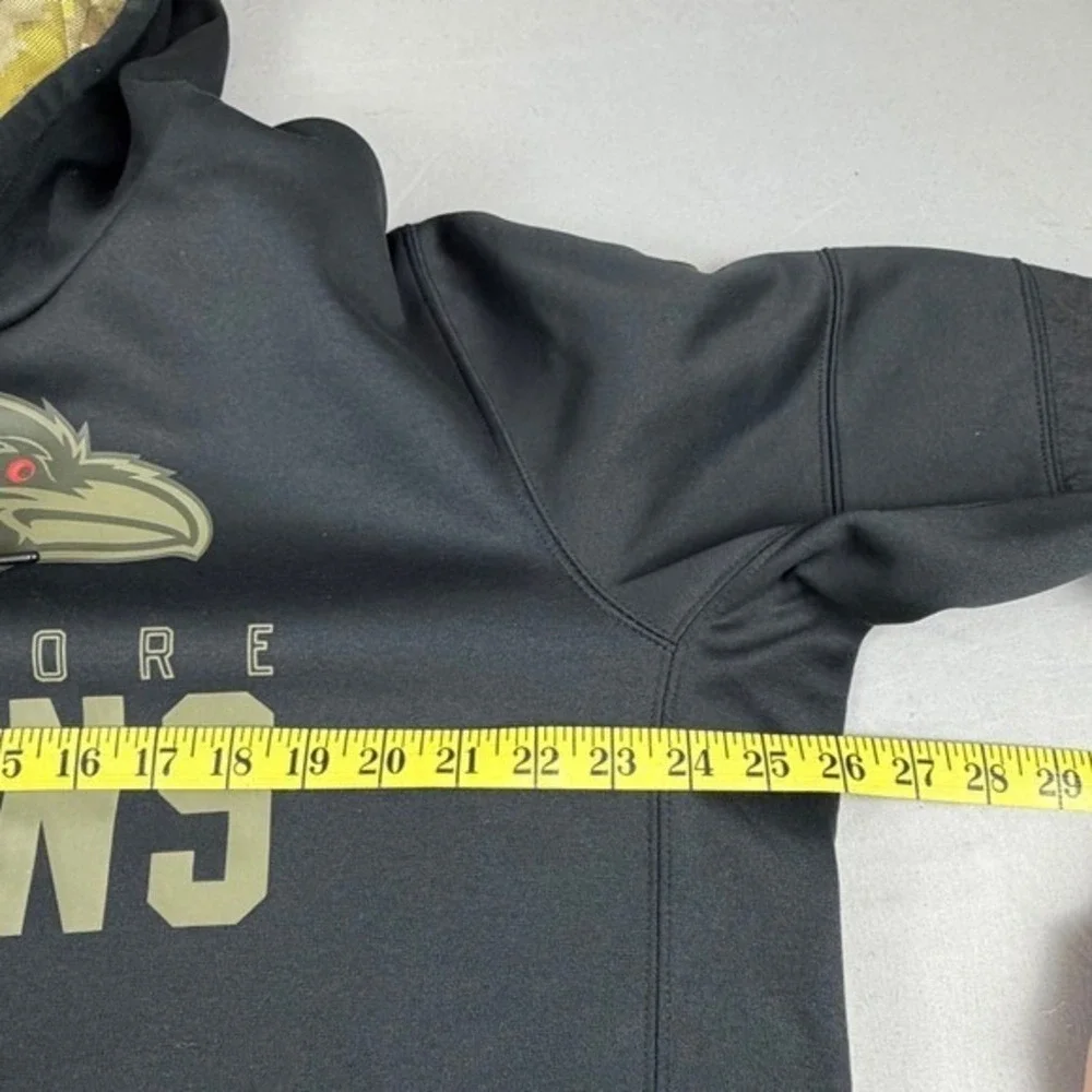 Nike Baltimore‎ Ravens NFL Dri Fit Hoodie Mens XL Salute To Service Camo 2020