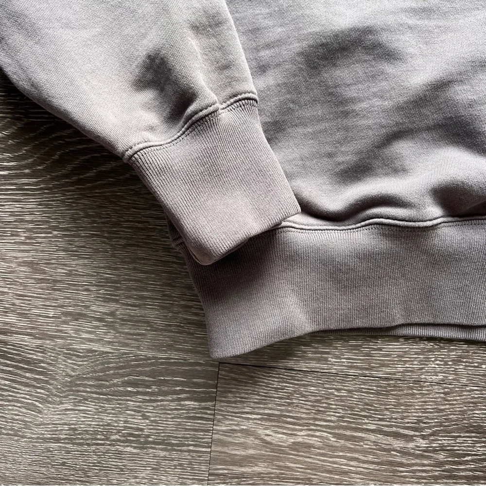 J. Crew Gray 100% Cotton Knit Crewneck