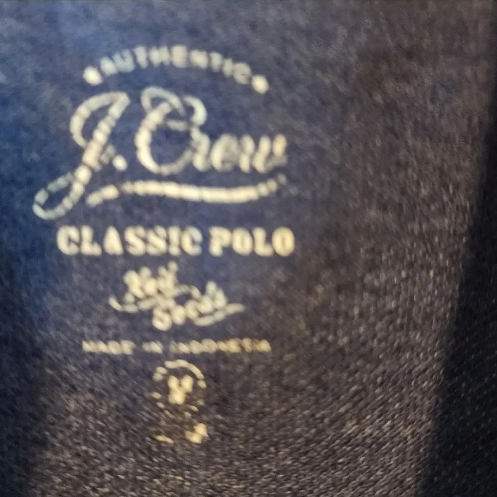 Men's J.Crew polo shirt, size Medium