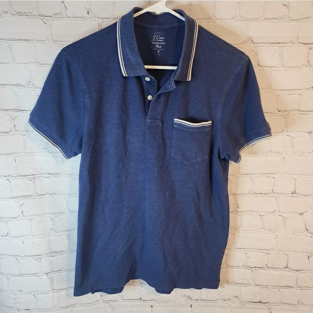 Men's J.Crew polo shirt, size Medium