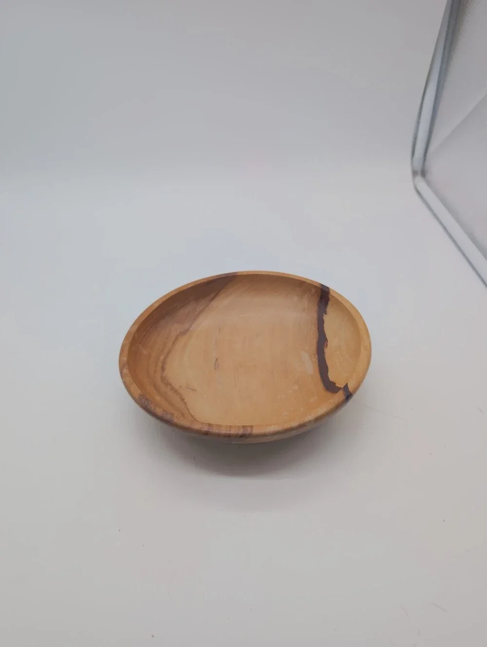 Handcrafted Natural Wood Decorative Bowl - Light Brown Natal South Africa