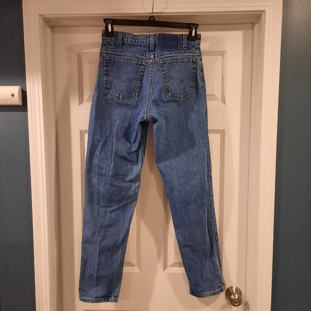 Vtg‎ Levis Jeans Mens 30x32 (Fits 28x32) 550 Relaxed Taper Made in USA 90s