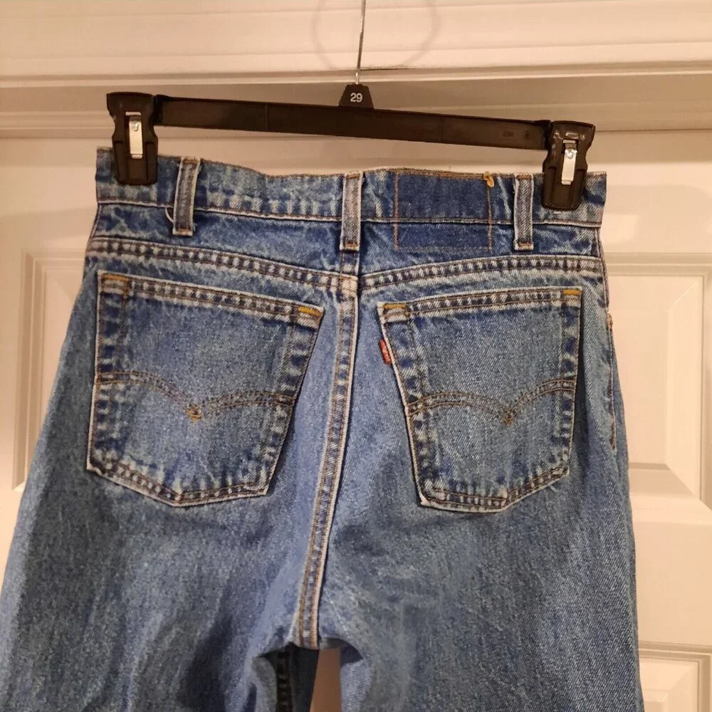 Vtg‎ Levis Jeans Mens 30x32 (Fits 28x32) 550 Relaxed Taper Made in USA 90s