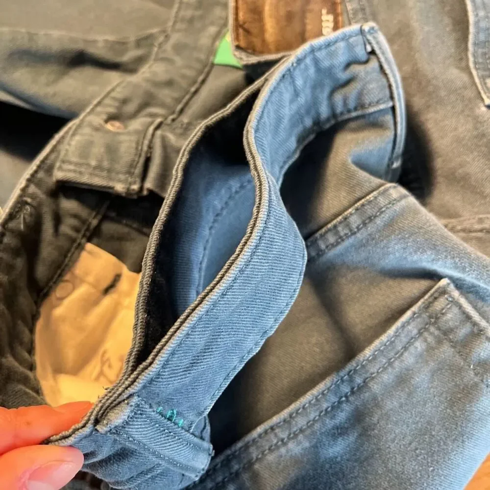 Turquoise‎ Levi 511 Straight Leg Jeans Size 33/30 Measures 36/28