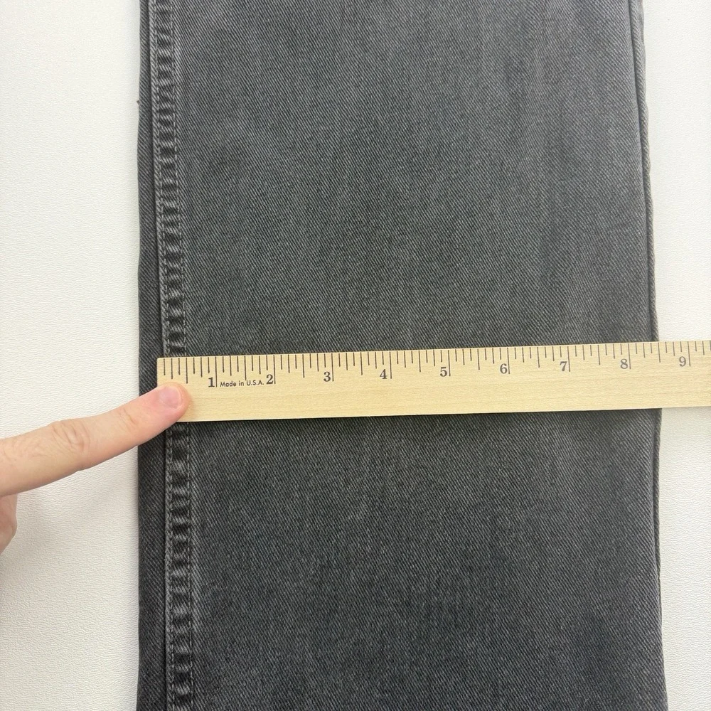 Vintage Levis 505 Jeans Mens 36x34 Black Denim Regular Fit Straight Leg Canada