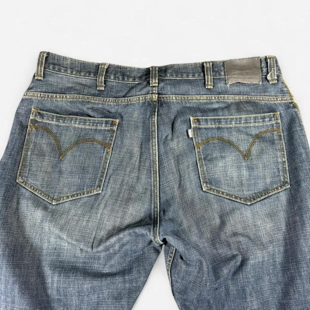 Vintage Levi SilverTab True Boot Cut Med Wash Loose Fit Size 40x32‎ (42x32)