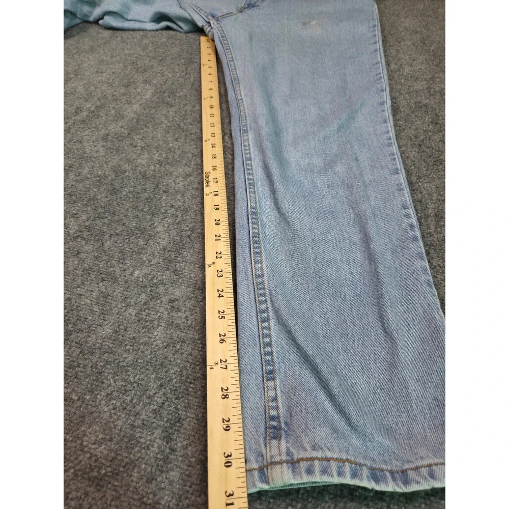 Vintage Levis 540 Relaxed Fit Jeans Mens 38x32 Light Wash Denim 90s Made in USA