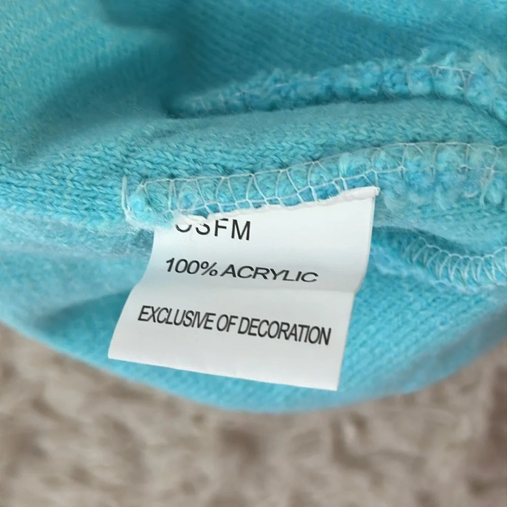 OSFM Christmas Beanie One‎ Size Kids Knit Unisex Snowman