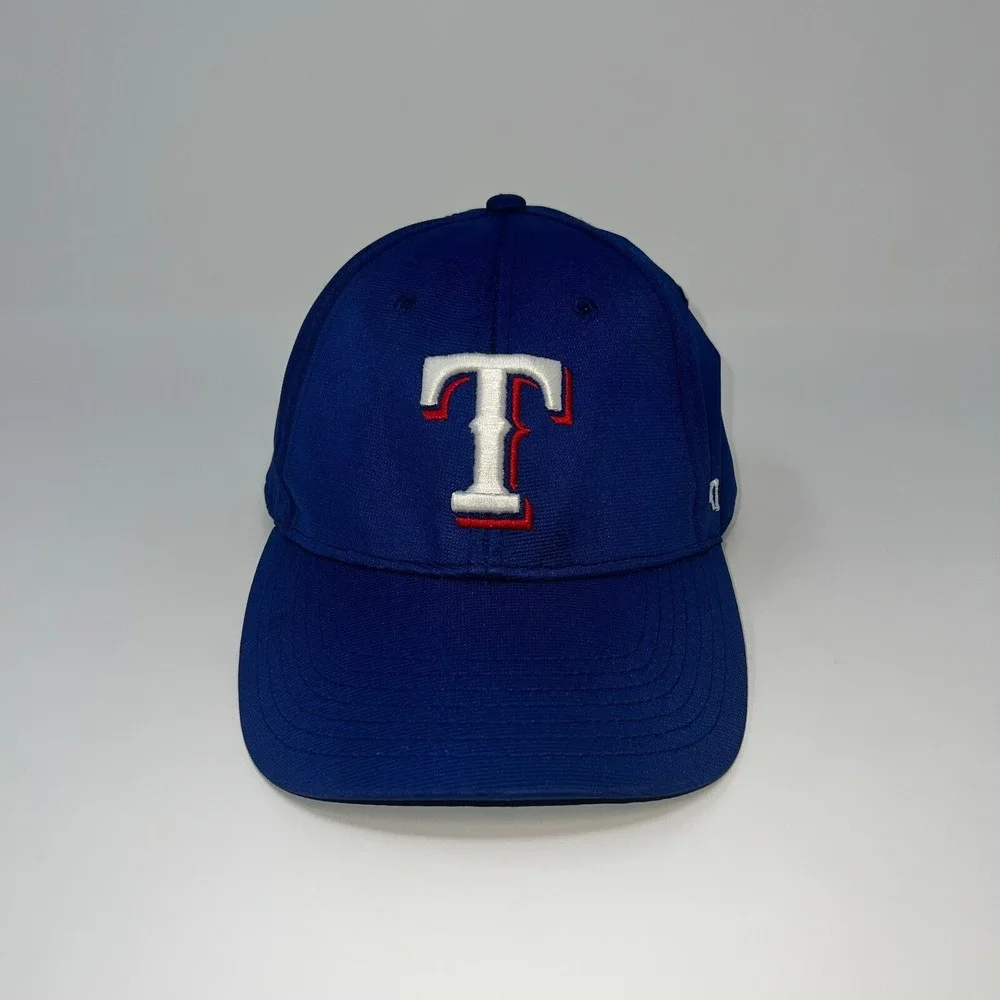 '47 Brand Texas Rangers Youth MLB Adjustable Baseball Cap Blue Embroidered