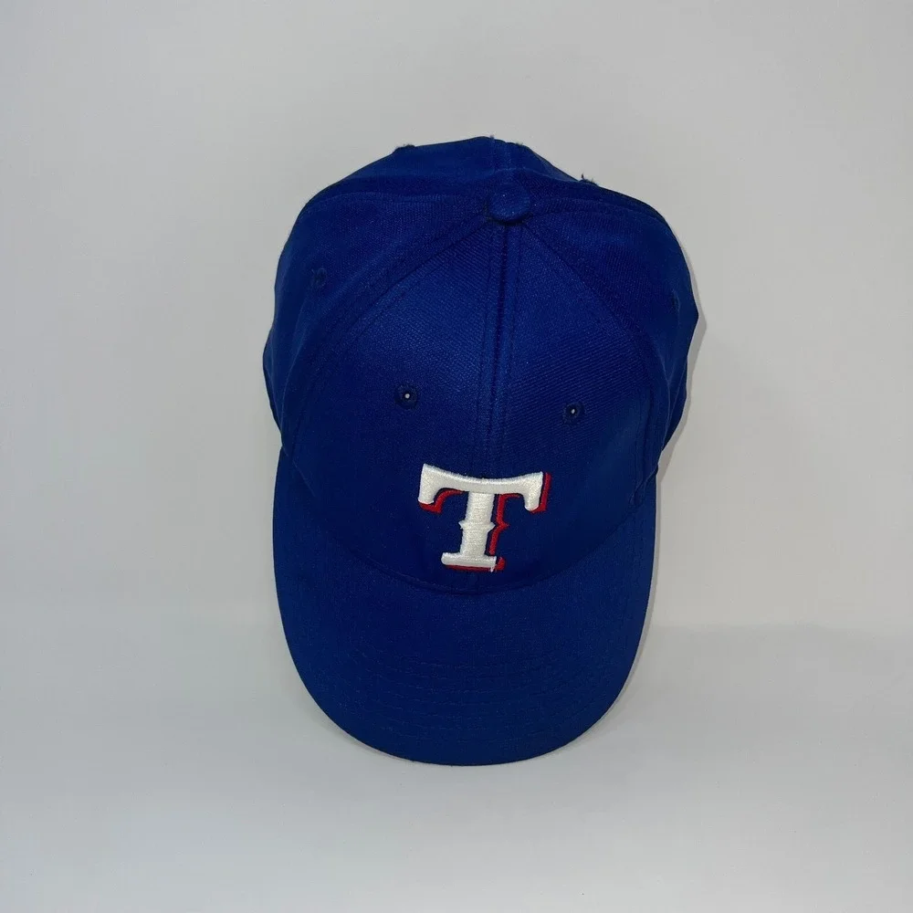 '47 Brand Texas Rangers Youth MLB Adjustable Baseball Cap Blue Embroidered