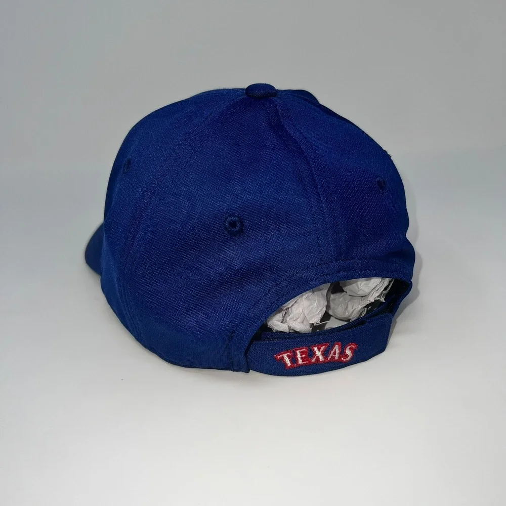 '47 Brand Texas Rangers Youth MLB Adjustable Baseball Cap Blue Embroidered