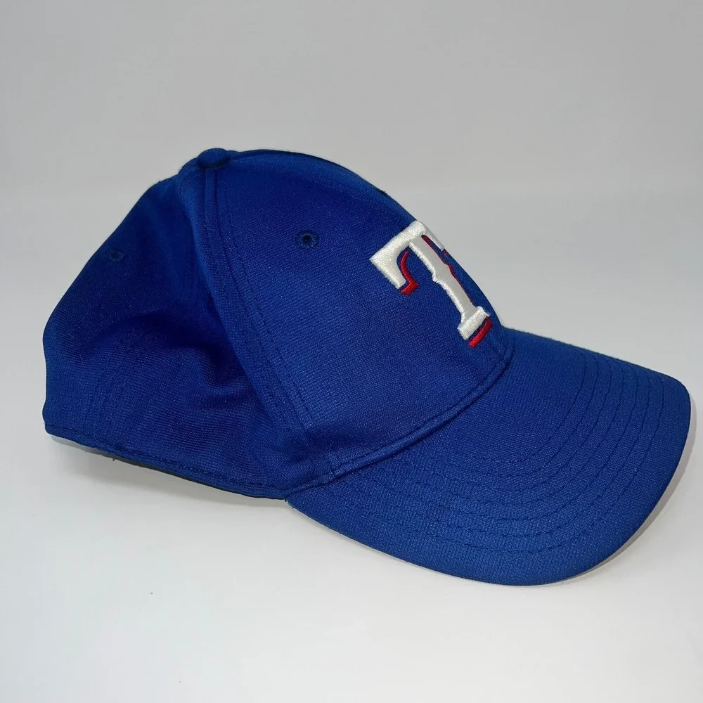 '47 Brand Texas Rangers Youth MLB Adjustable Baseball Cap Blue Embroidered