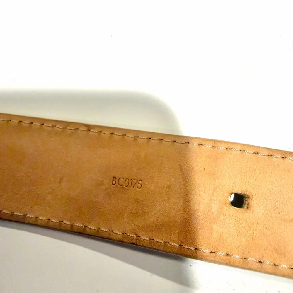 Louis Vuitton Damier Azur belt 85/34