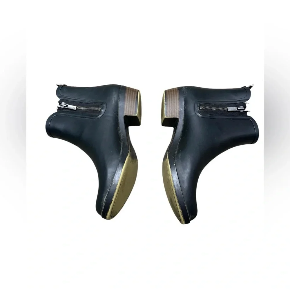 Lucky Brand Womens Bunita Black Rainboots Size 8
