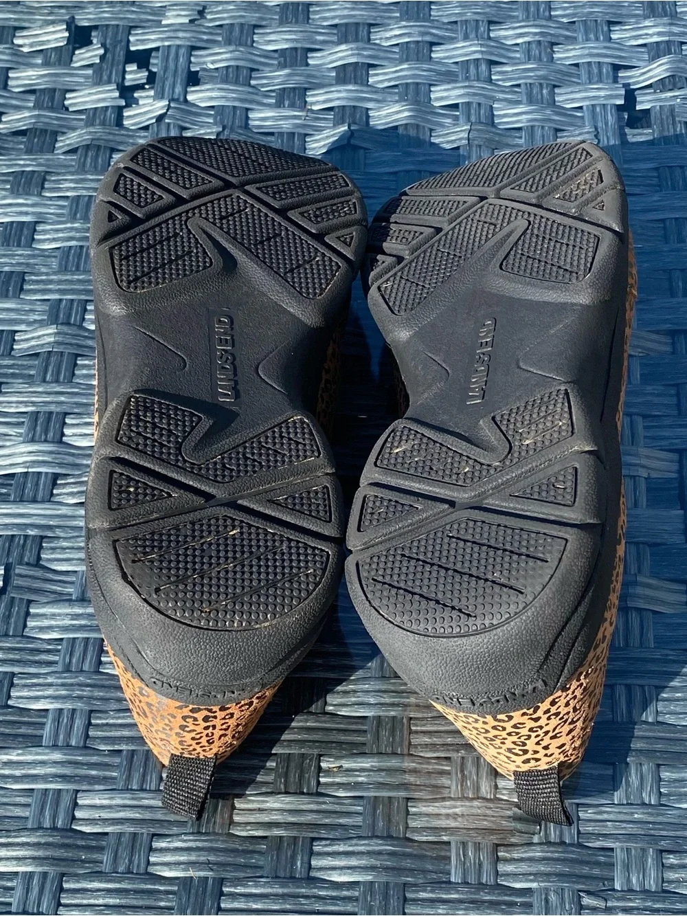 Lands' End Women's Leopard-Print Tan Winter Boots