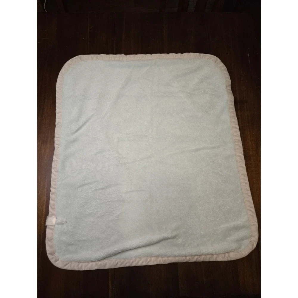Blankets‎ and Beyond Blue Gray Bird Tree Nest Plush Baby Security Blanket Lovey