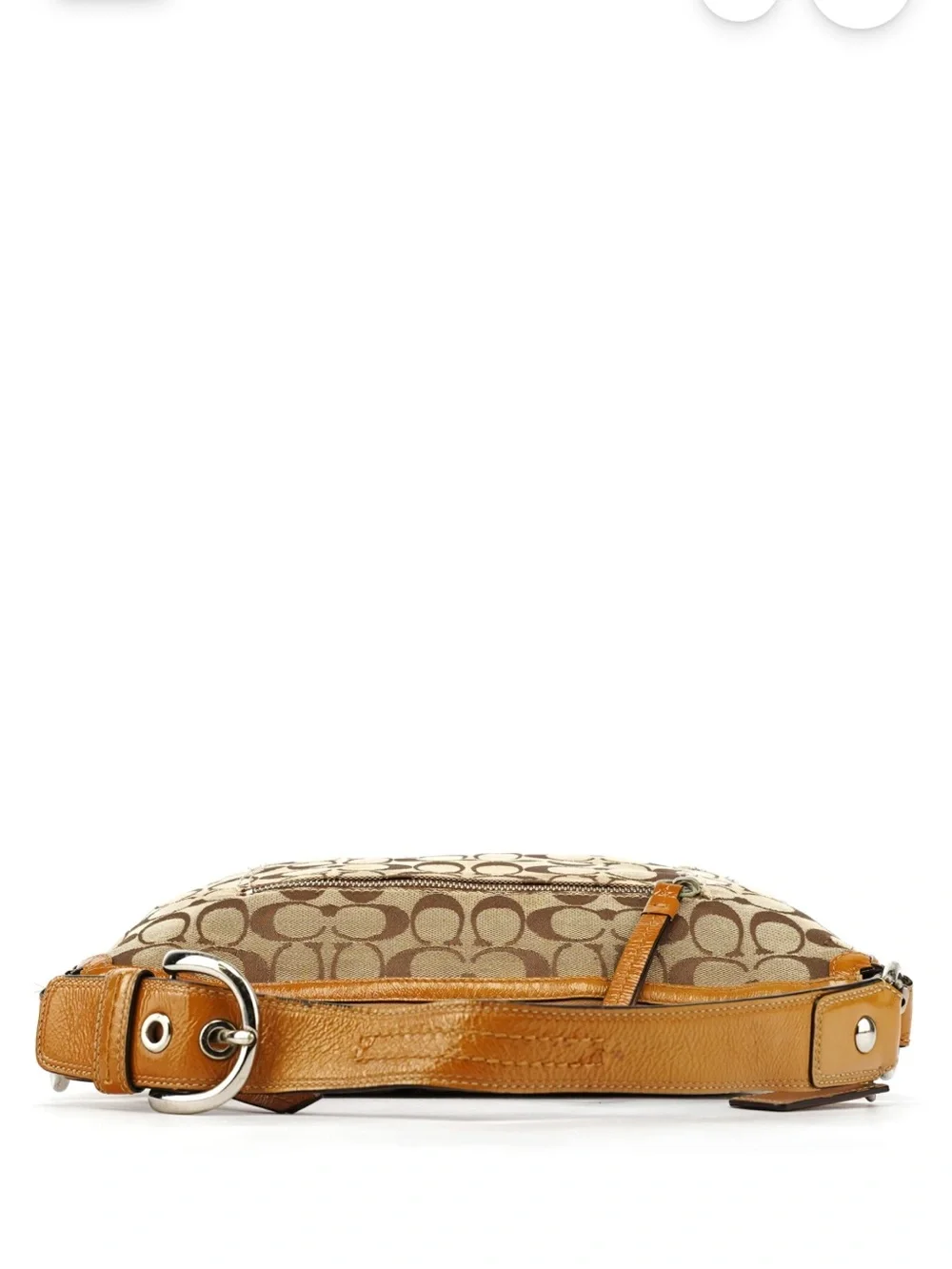 Y2K Coach Signature SoHo Large Hobo Handbag Boho-Chic Utility