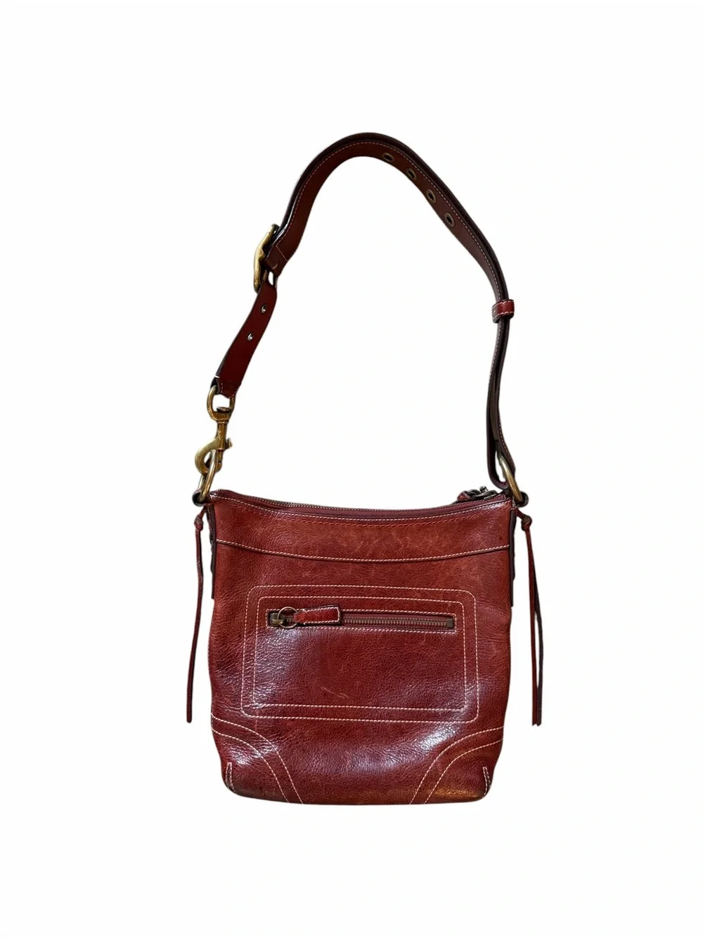 Coach Legacy Collection Small Pocket Zip/Hobo/Crossbody Bag