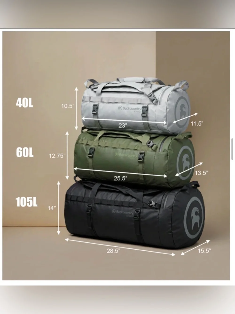 All Around 40L Duffle