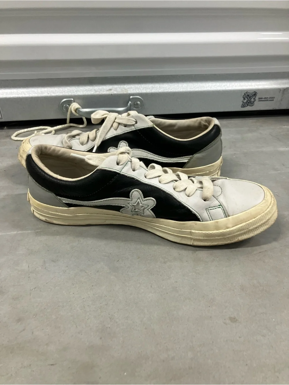 Collab w Tyler the Creator & Converse-Golf Le Fleur x One Star shoe size 12