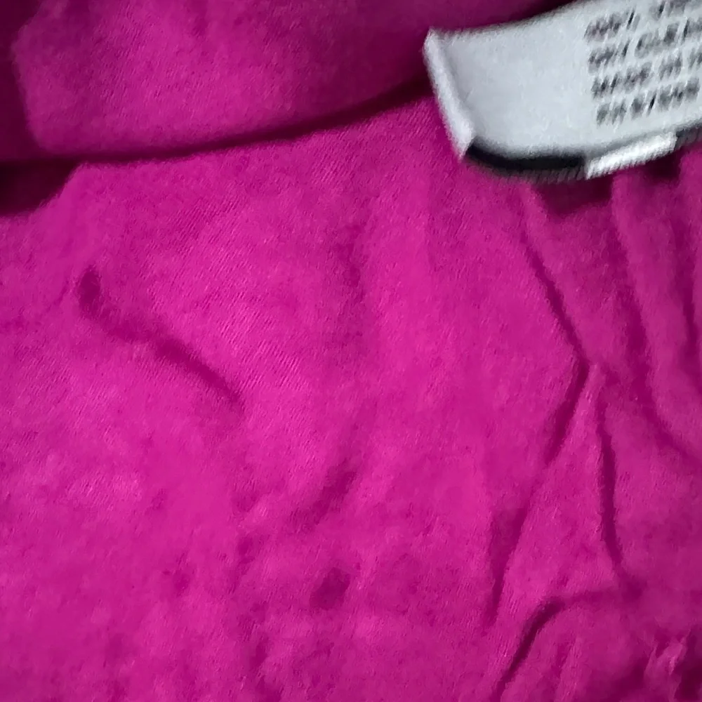 Anne Klein Magenta Scarf/Wrap with Fringe Detail