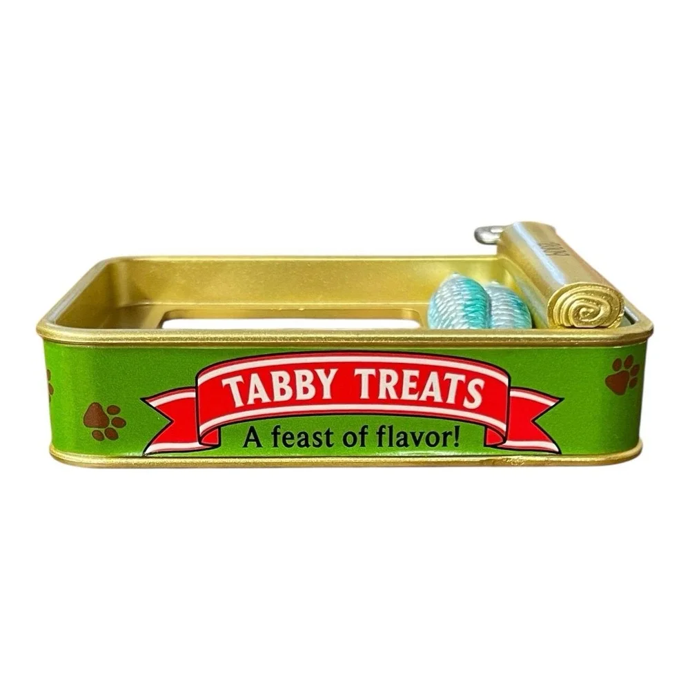 Tabby‎ Treats Photo Holder 2009 Hallmark Keepsake Ornament