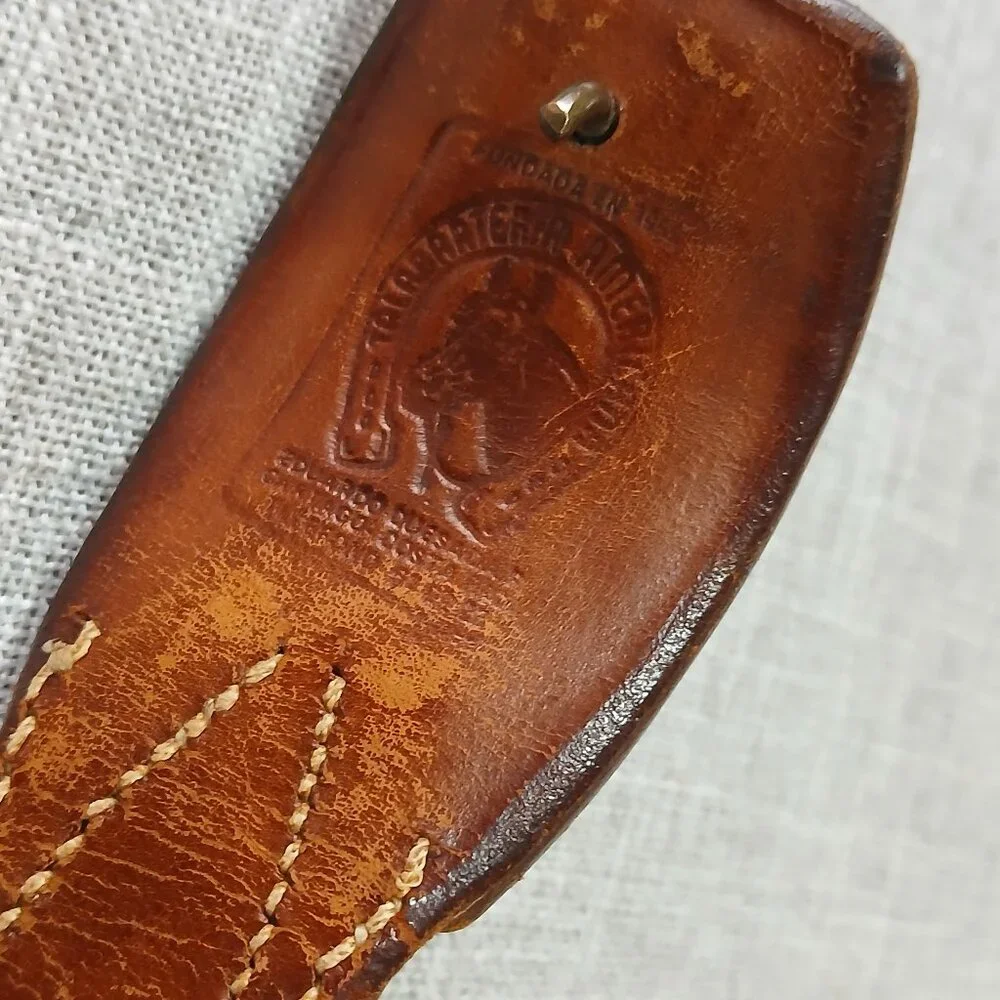 Equestrian Leather Riding Belt with Leather Embossed Buckle