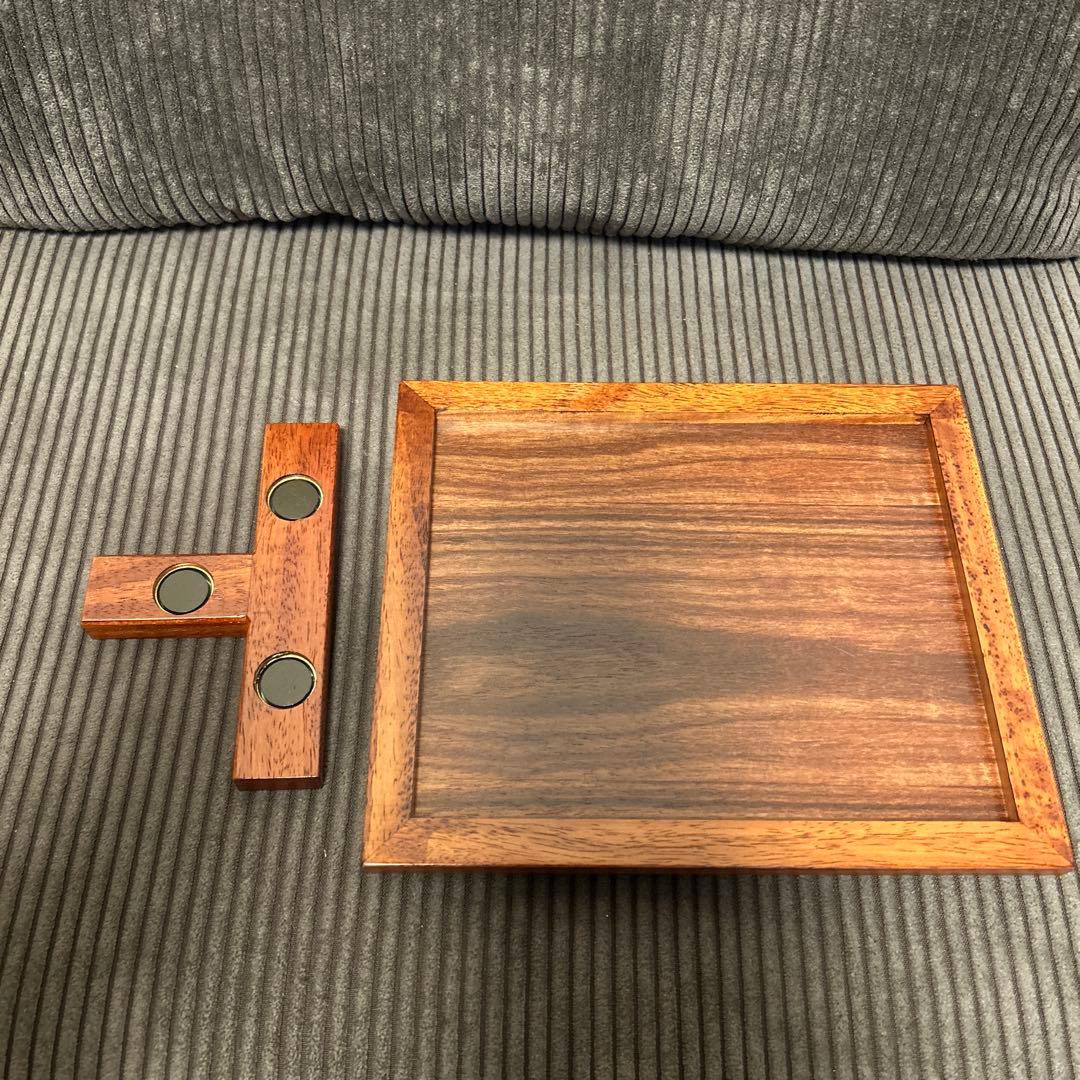 Ink Pad Holder and Ink Stone Set, Magnetic, Unused