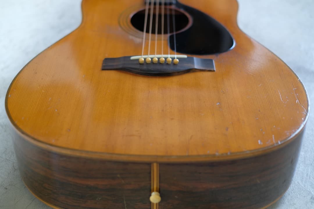 YAMAHA FG-500 Red Label Purchased at Kurosawa Music