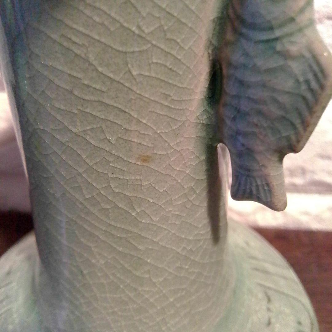 Vase Set of 3, Bulk Sale, Celadon, Flower Vase, Japanese Modern, Pottery