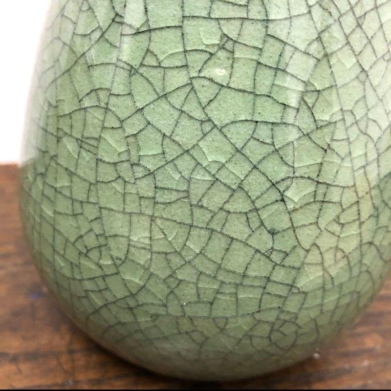 Vase Set of 3, Bulk Sale, Celadon, Flower Vase, Japanese Modern, Pottery