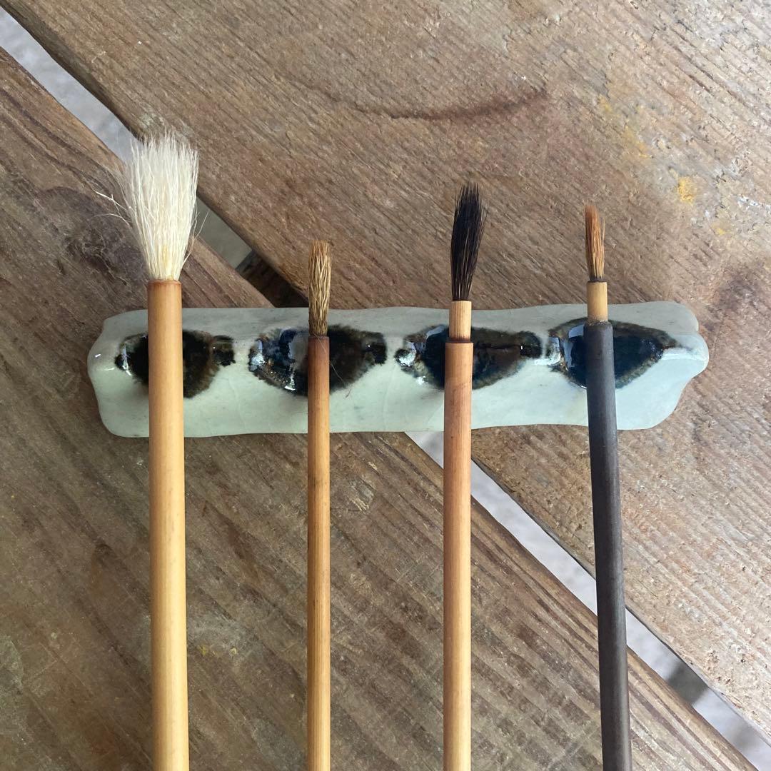 Brush Rest Ceramic Painting Tools Supplies Paints Pigments Underglaze Overglaze Ceramic
