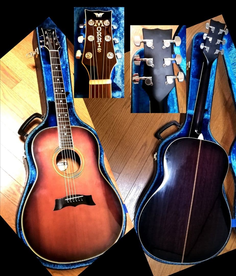 ★Vertical Logo★Gibson Model★MORRIS MG-30