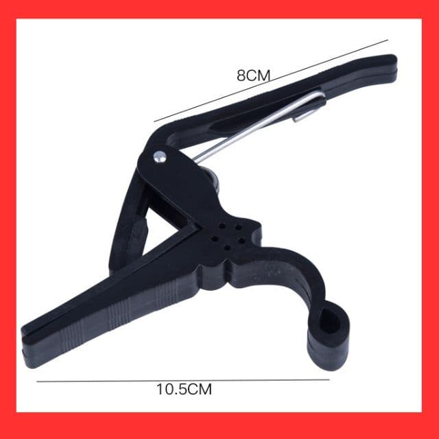 Capo for Electric Acoustic Guitar, Folk Guitar, Black, Guitar Capo, Black, Guitar