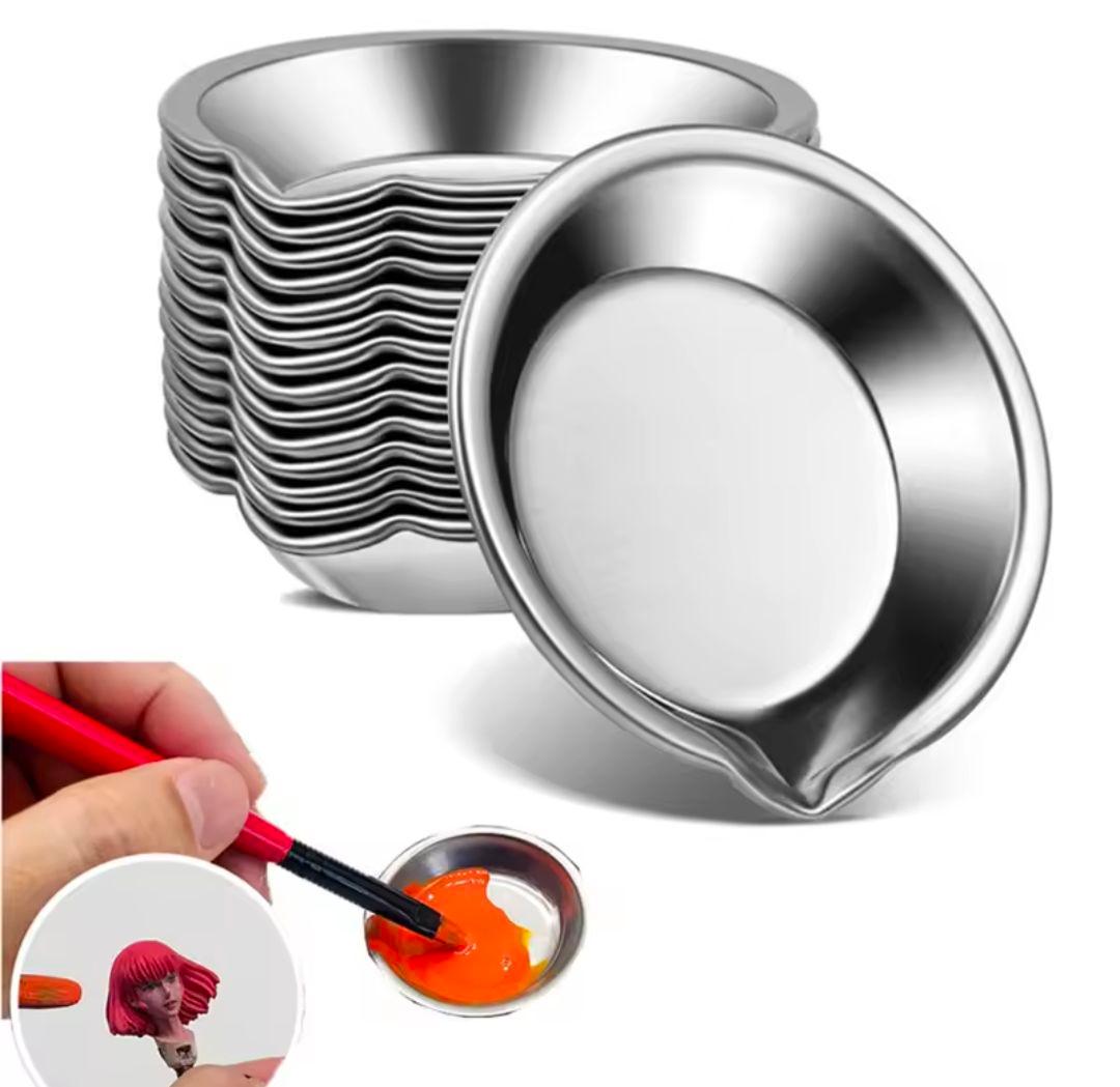 【Pottery】6-Piece Set of Paint Trays for Painting