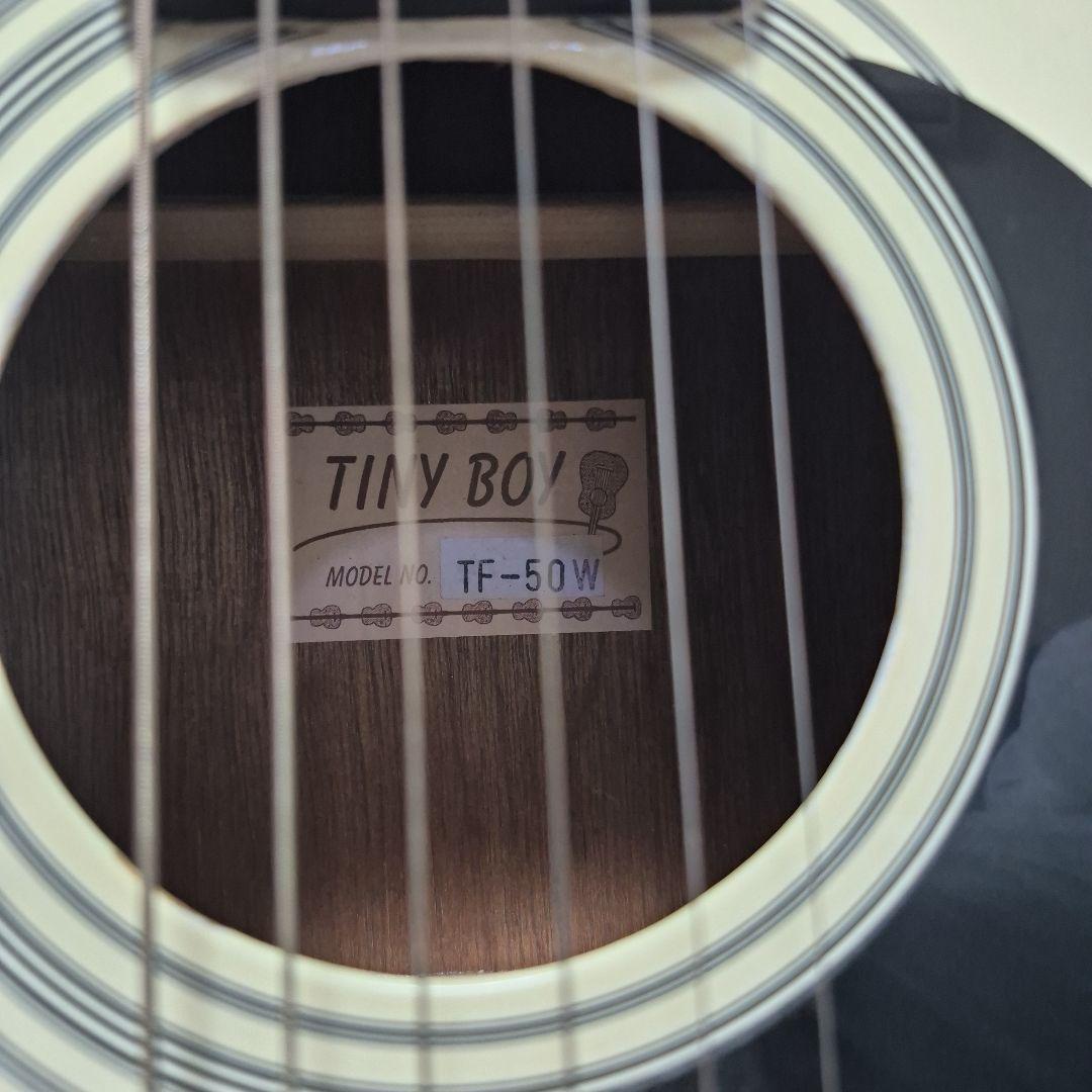 TINY BOY Acoustic Guitar TF-50W with Soft Case