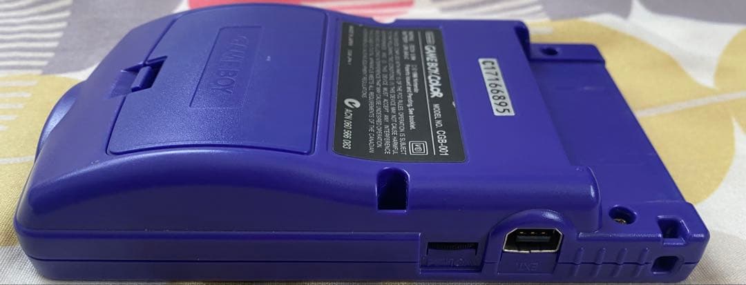 Game Boy Color CGB-001 Purple ✨ Includes Dragon Quest