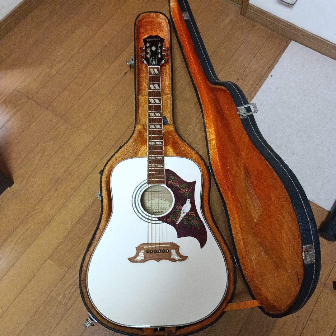 A must-see for those looking! Epiphone Acoustic Guitar White Dove