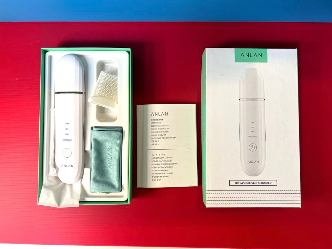 ANLAN Facial Device Water Peeling Ultrasonic Vibration