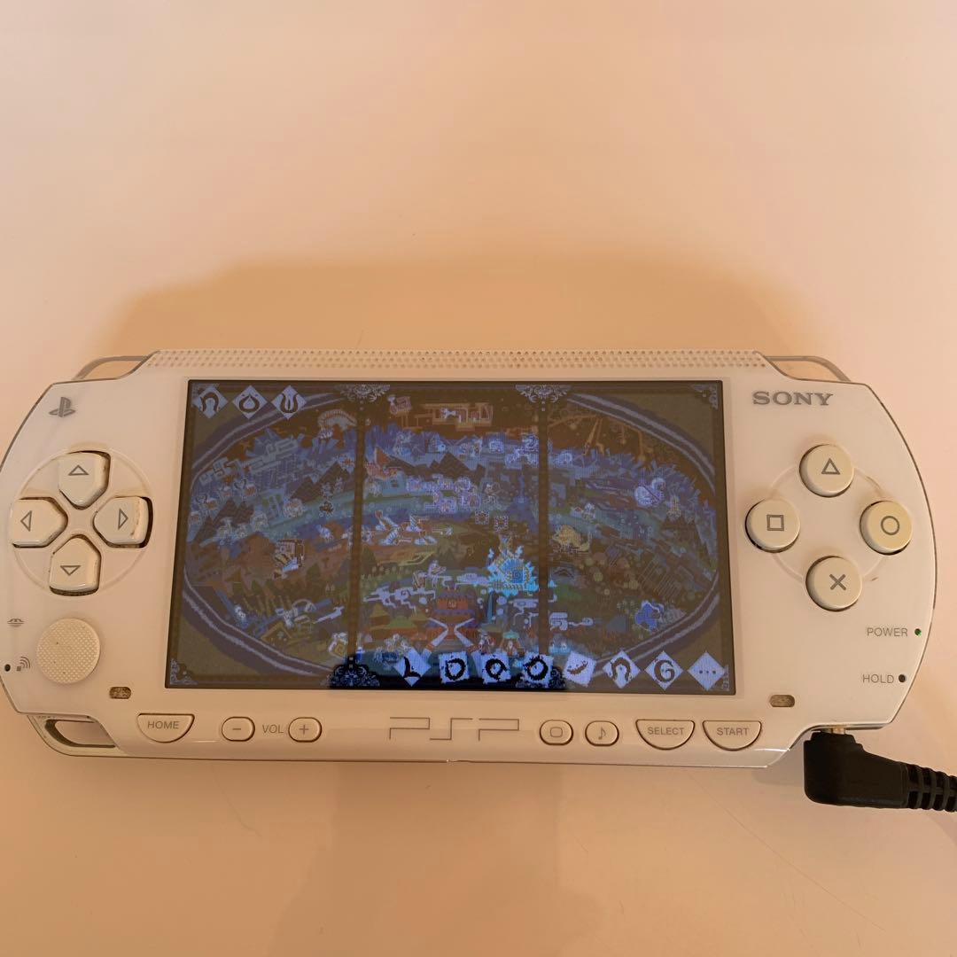 SONY PSP1000 White Used Item with Software