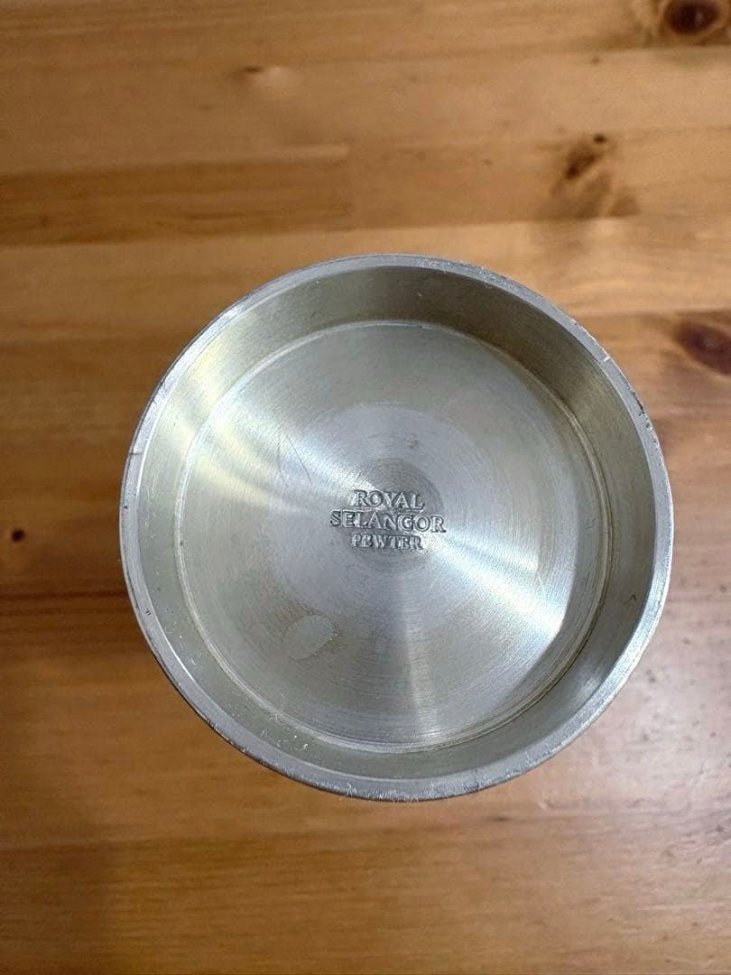 Price Reduction! Royal Selangor Pewter Single Flower Vase & Tsumasek Pewter Single Flower Vase